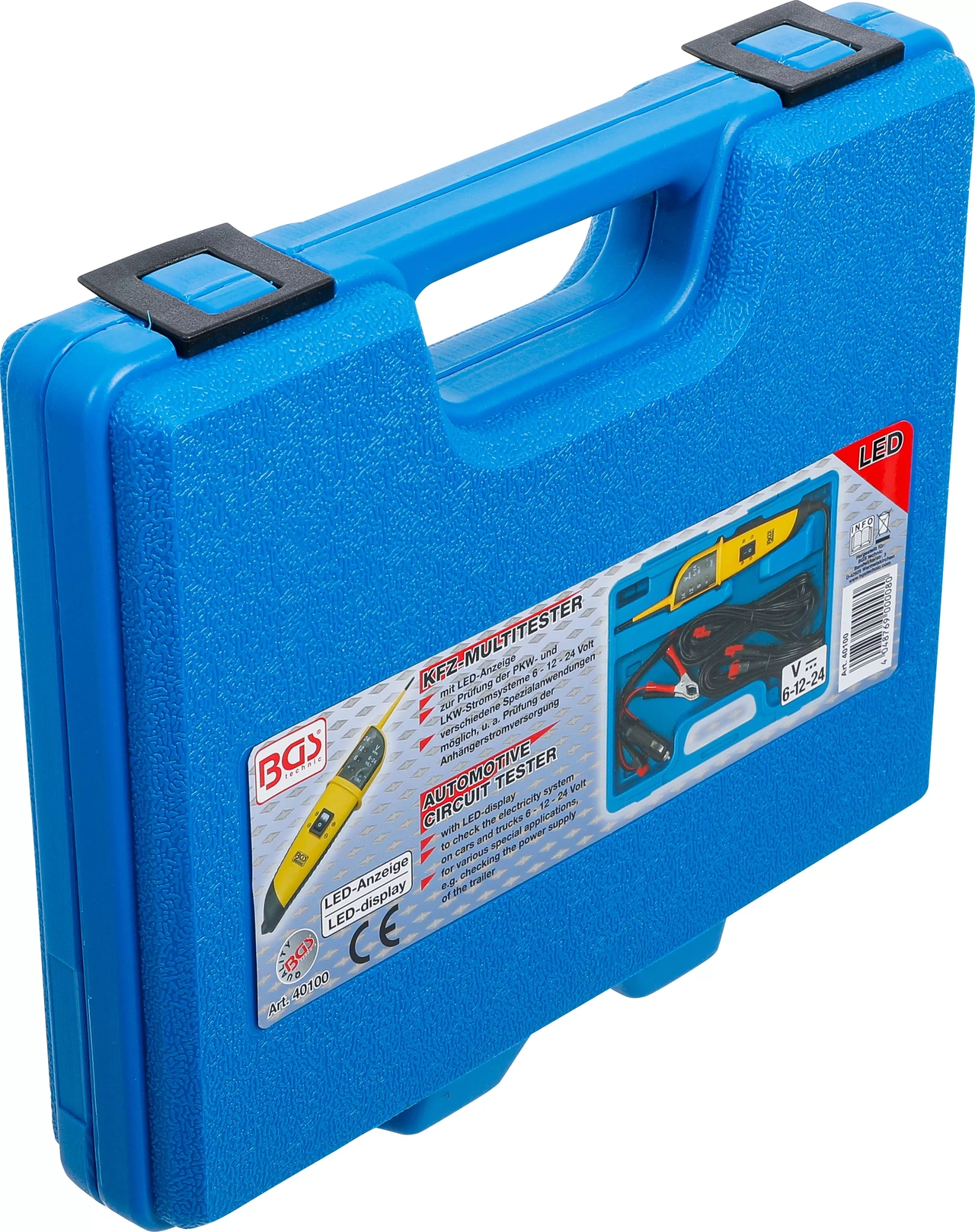 Spänningsprovare för fordon 6-24 Volt