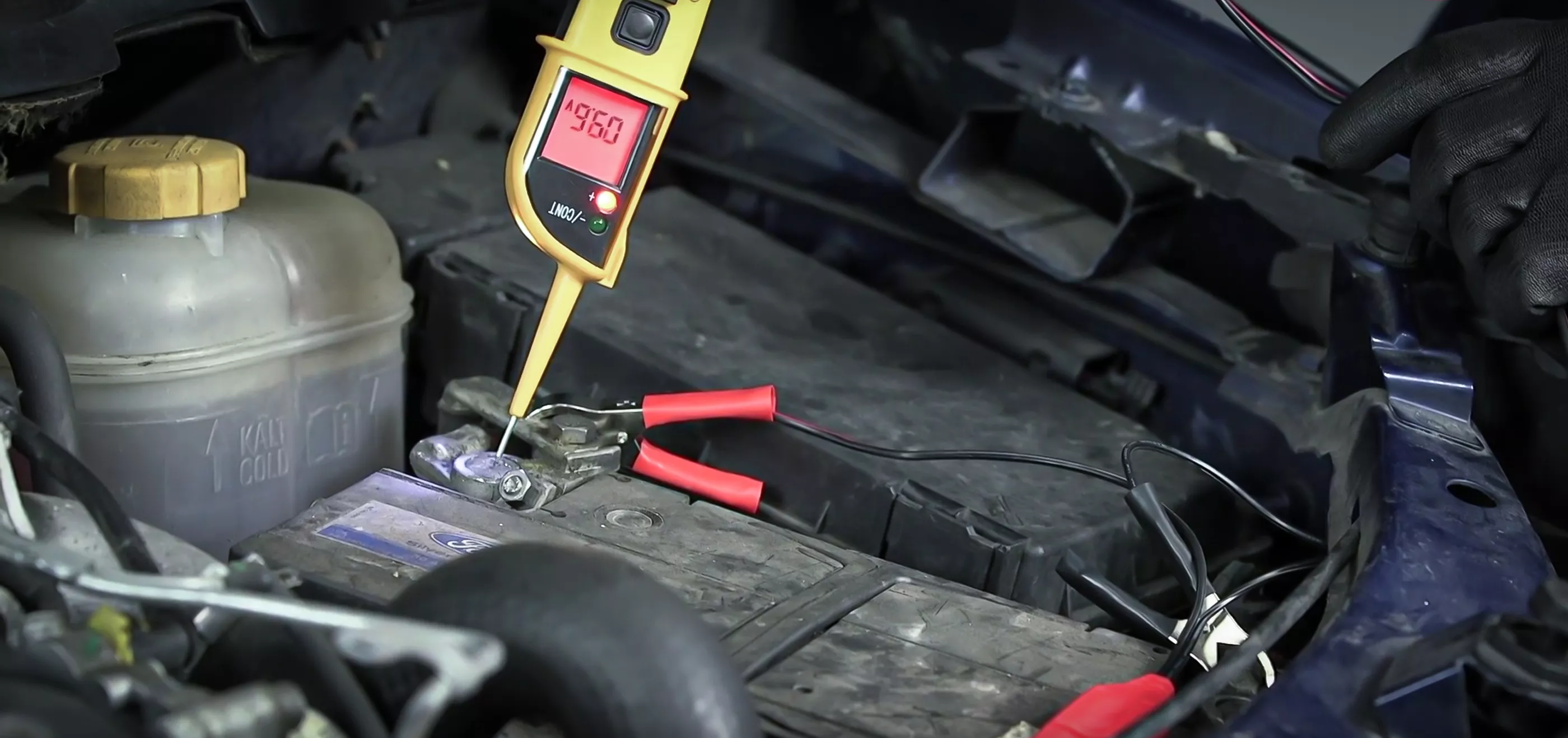 Spänningsprovare Digital för fordon 12-24 Volt