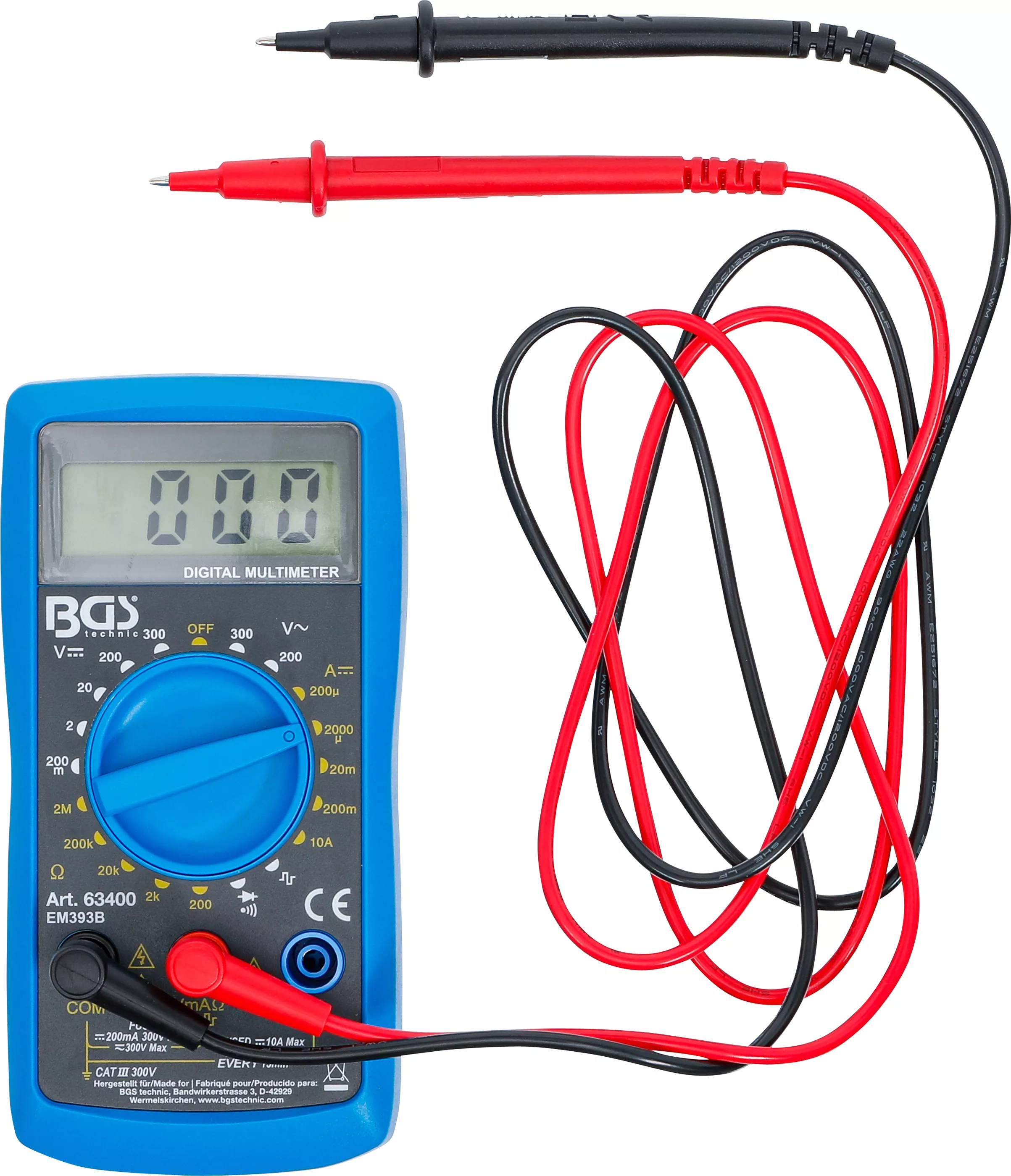 Digital multimeter 200mV-250V