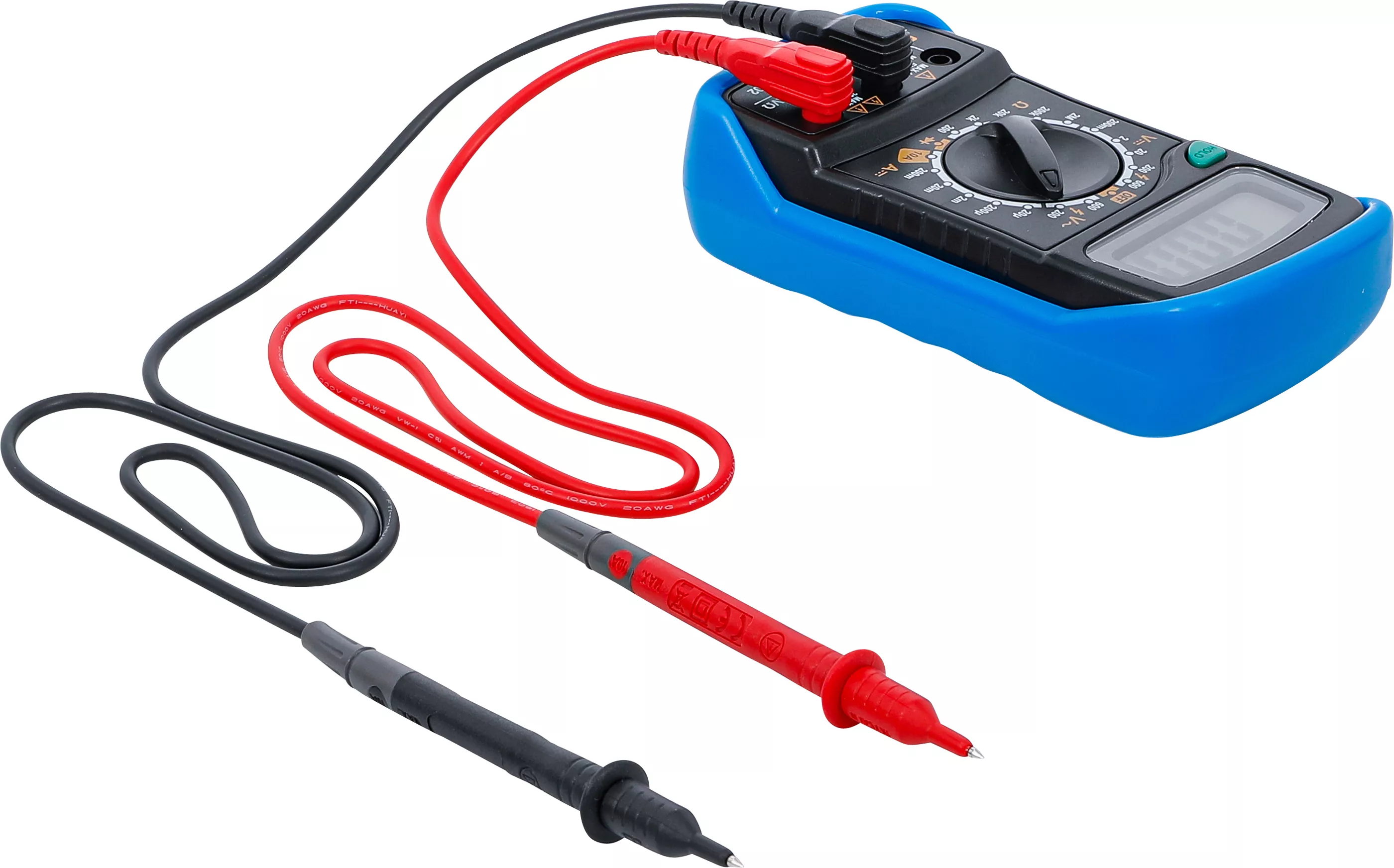 Digital multimeter med 200mV-600V