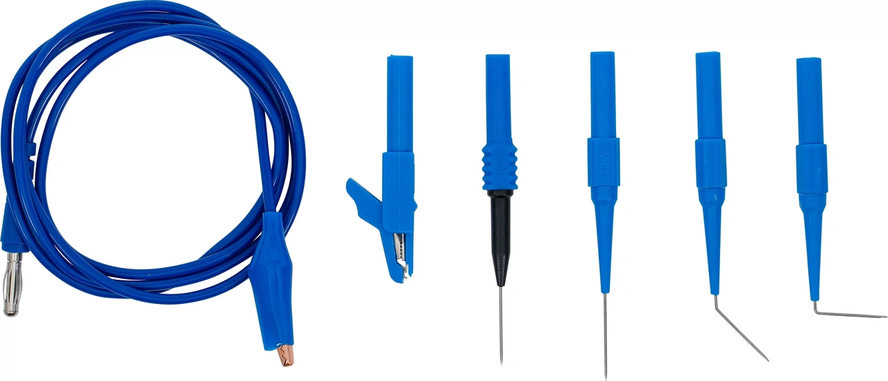 Mätledning och mätspetssats max 30V 30-delar