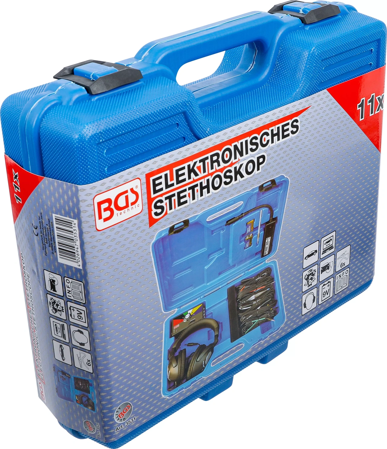 Elektroniskt stetoskop 6X