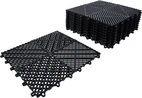 Verkstadsgolvsats | Klick-system | 400 x 400 x 18 mm | 10 delar