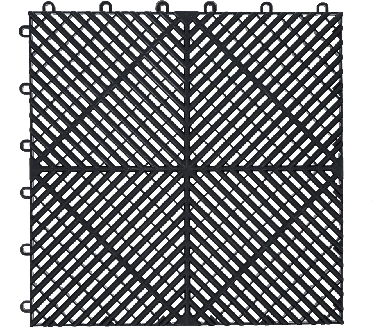 Verkstadsgolvsats | Klick-system | 400 x 400 x 18 mm | 10 delar