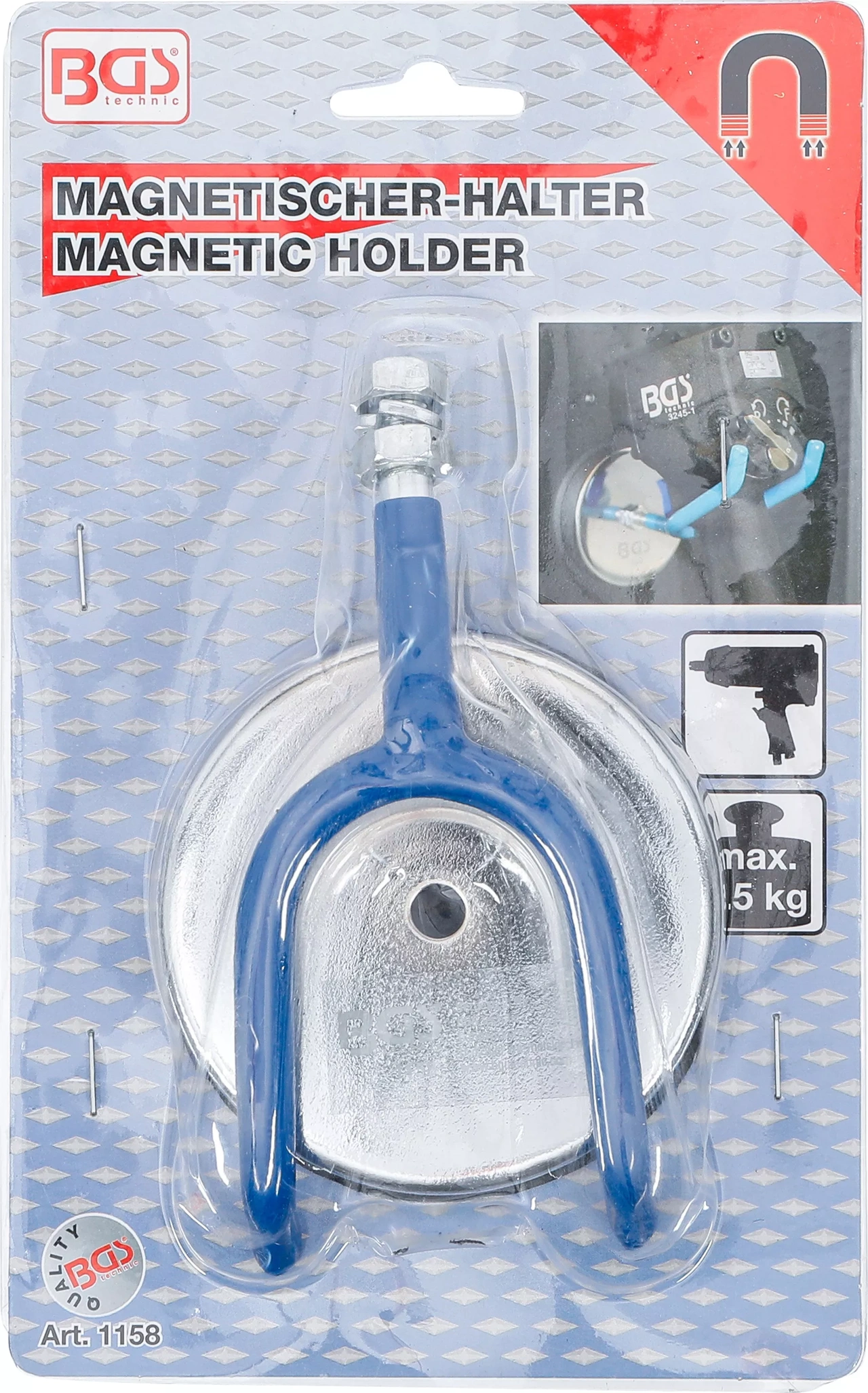 Magnetisk hållare | 4,5 kg