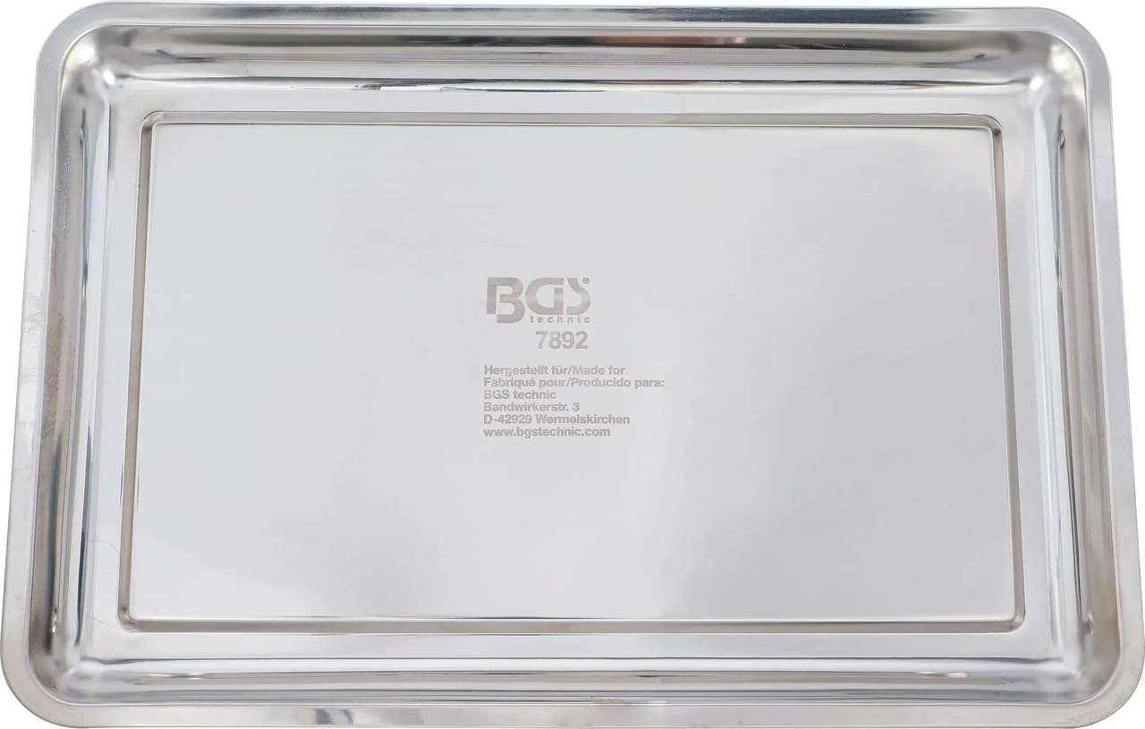 Uppsamlingskar | Rostfritt stål | 600 x 400 mm | 9 l