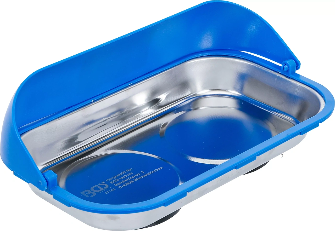 Magnetisk delskål med skärm