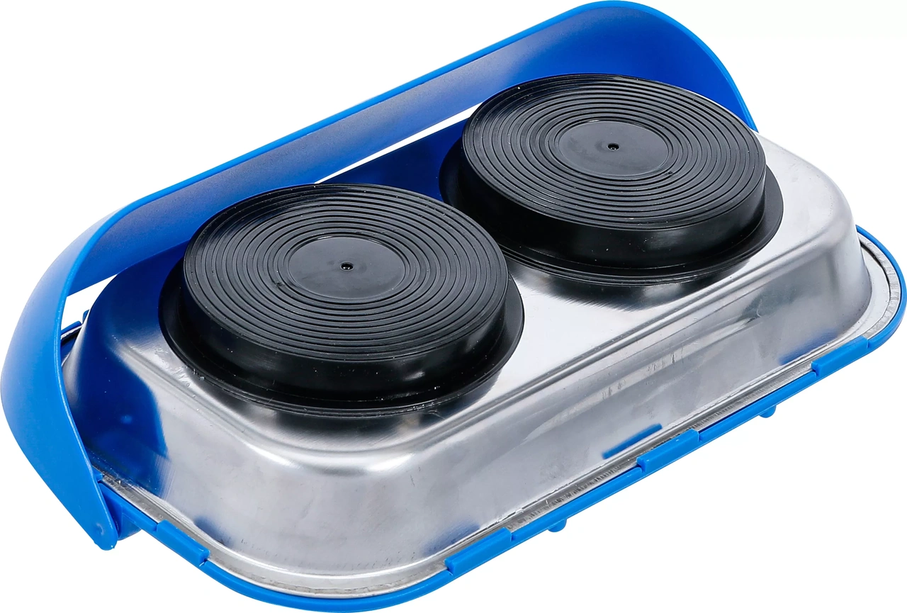 Magnetisk delskål med skärm