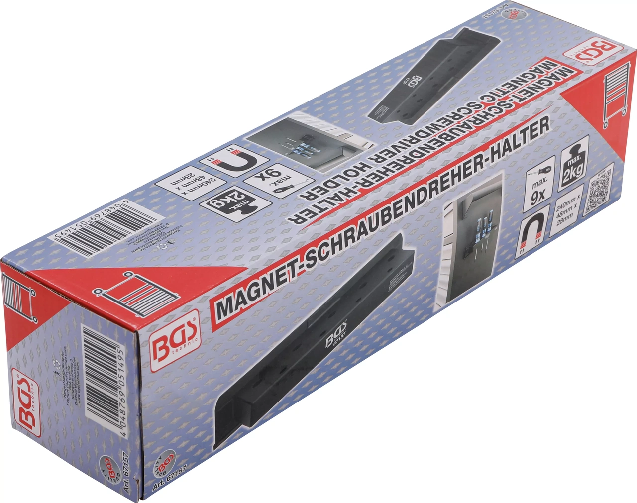 Magnethållare för skruvmejslar