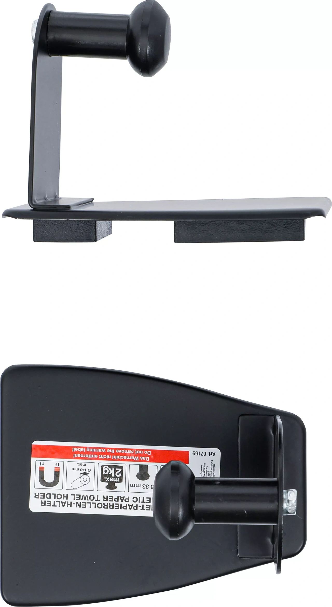 Magnet-Pappersrulle-Hållare | 2 delar