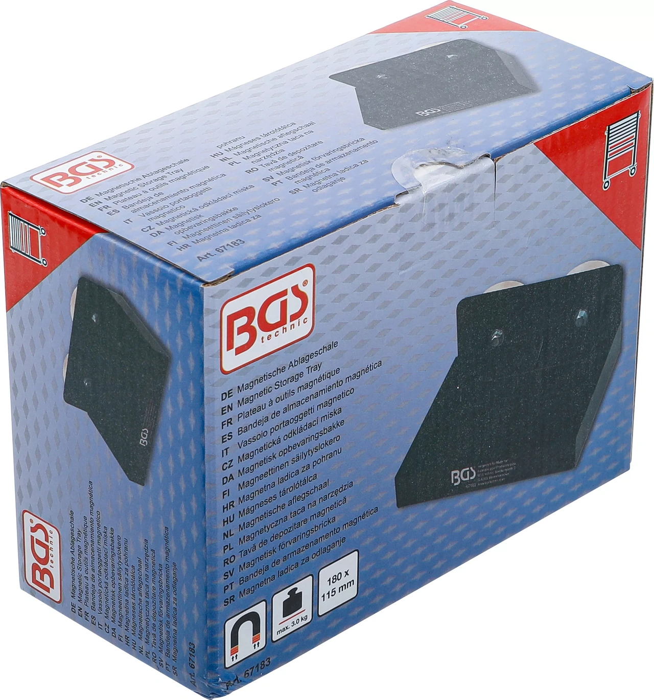 Magnetisk förvaringsbricka