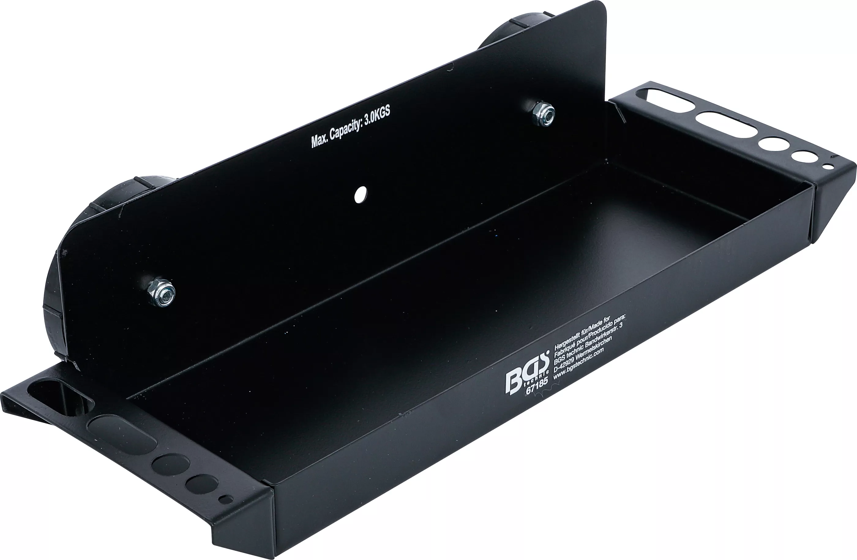 Magnetisk förvaringsbricka | med sidoskruvmejselhållare