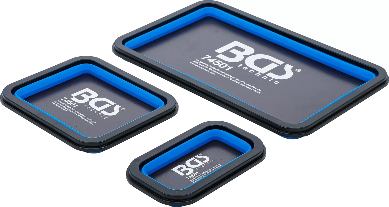 Magnet fodral set | Silikon | vikbar | 3 delar