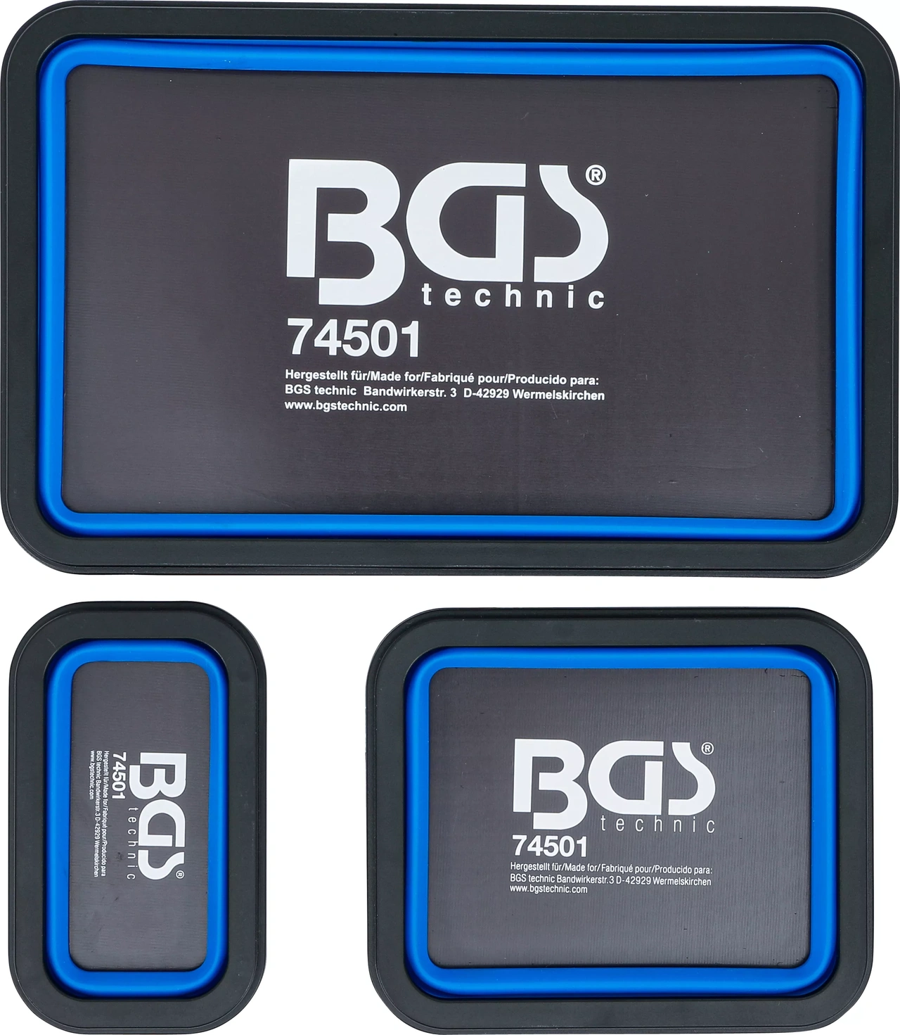 Magnet fodral set | Silikon | vikbar | 3 delar