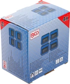 Magnet fodral set | Silikon | vikbar | 115 x 115 x 50 mm | 4 delar