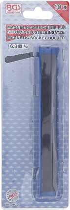 Hållarskena för Hylsor | Magnetisk | för 6,3 mm (1/4")