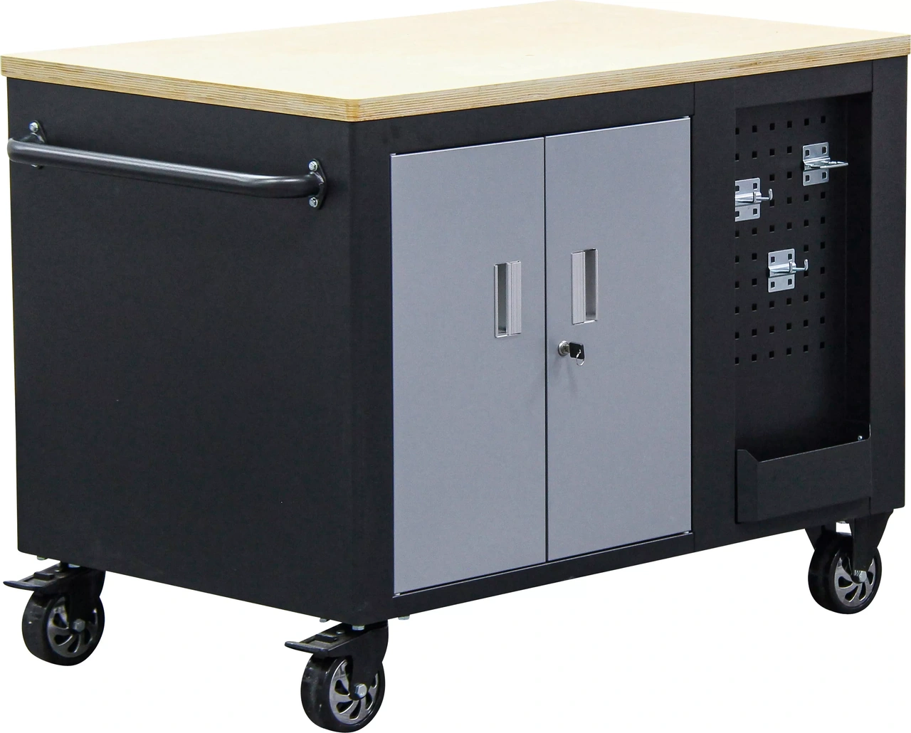 Verkstadsvagn | 2 x 5 lådor | 1 skåp | tomt