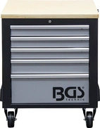 Verkstadsvagn | 2 x 5 lådor | 1 skåp | tomt