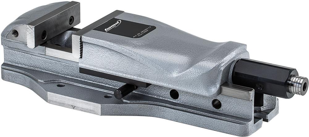 Maskinskruvstycke förstärkt