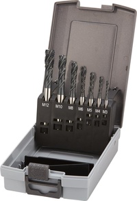 Maskingängtappsats HSSE BH INOX M3-M12