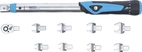 Momentnyckel-sats | 6,3 mm (1/4") | 10 - 50 Nm | 10 delar