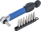 Momentnyckel | Inre sexkant 6,3 mm (1/4") | 2 - 10 Nm | Med Bit-sats | 9 delar