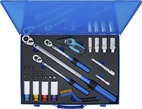 Momentnyckel-sats | 6,3 mm (1/4"), 10 mm (3/8"), 12,5 mm (1/2") | 31 delar