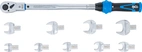 Momentnyckel-sats | för 14 x 18 mm hylsor | 40 - 210 Nm | 11 delar