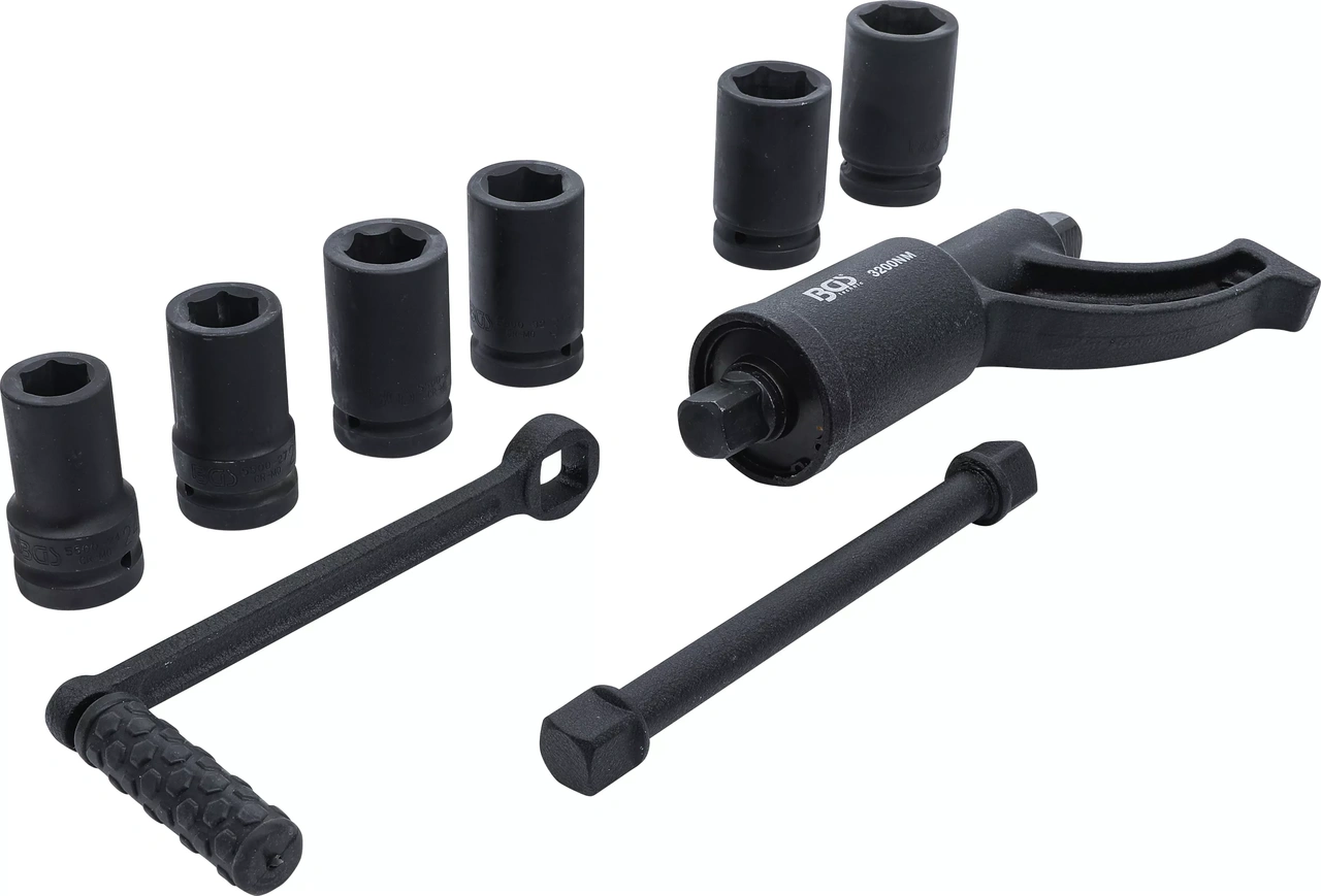 Vridmomentsförstärkare-sats | 25 mm (1") | 10 delar