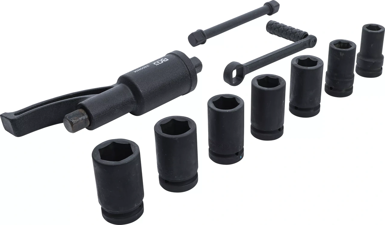 Vridmomentsförstärkare-sats | 25 mm (1") | 10 delar