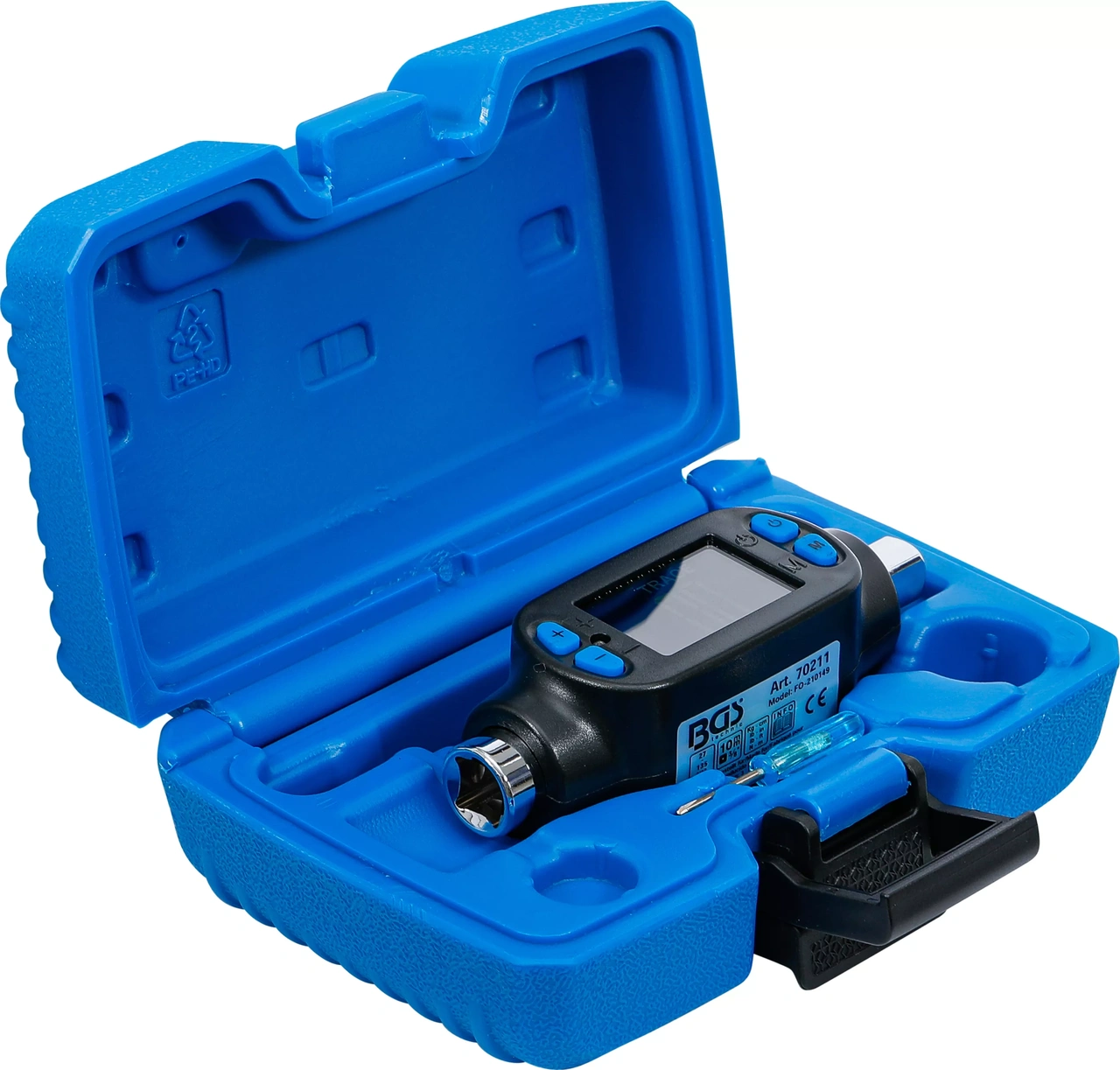 Digital momentadapter | 10 mm (3/8") | 27 - 135 Nm