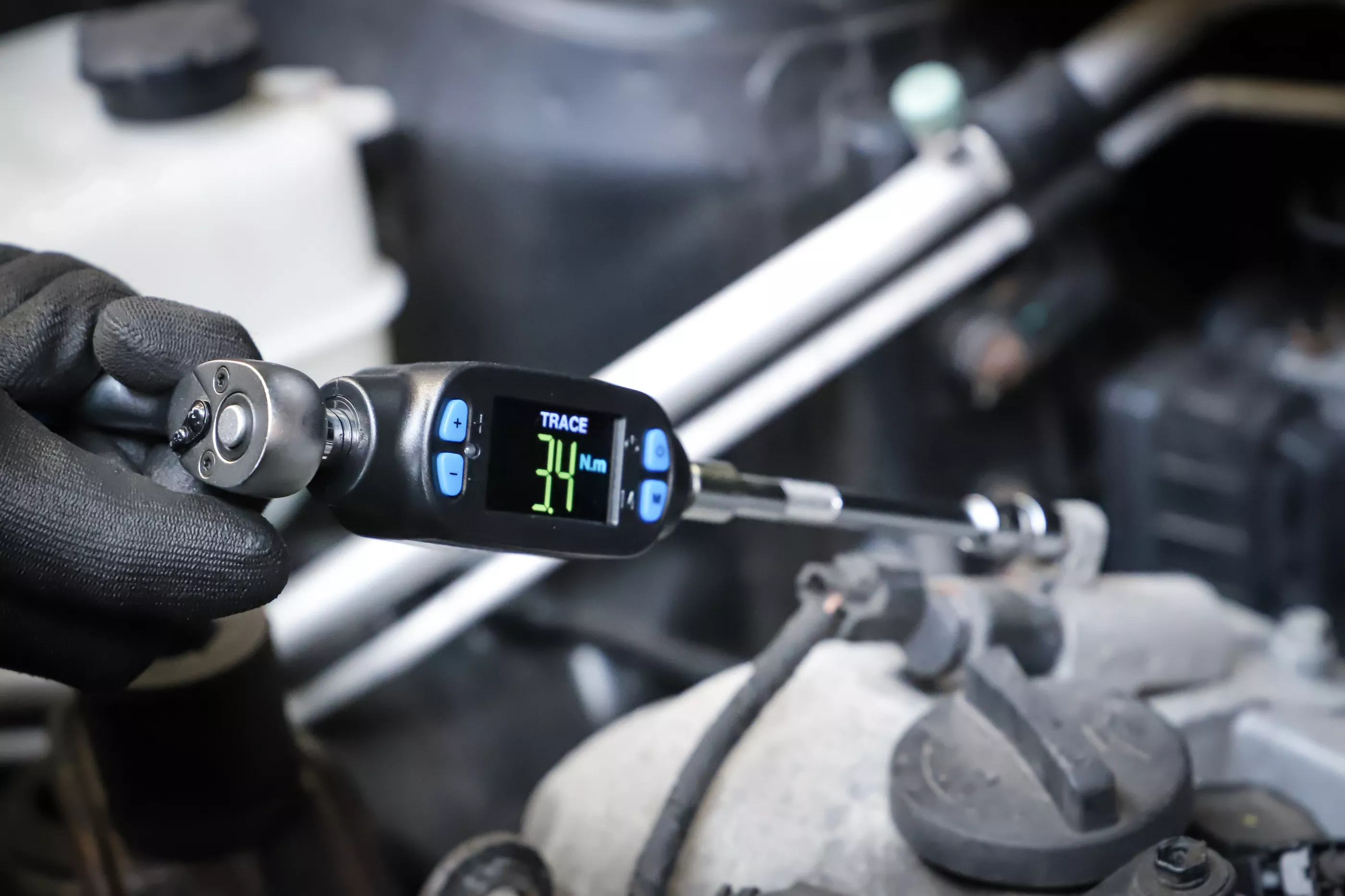 Digital momentadapter | 6,3 mm (1/4") | 6 - 30 Nm