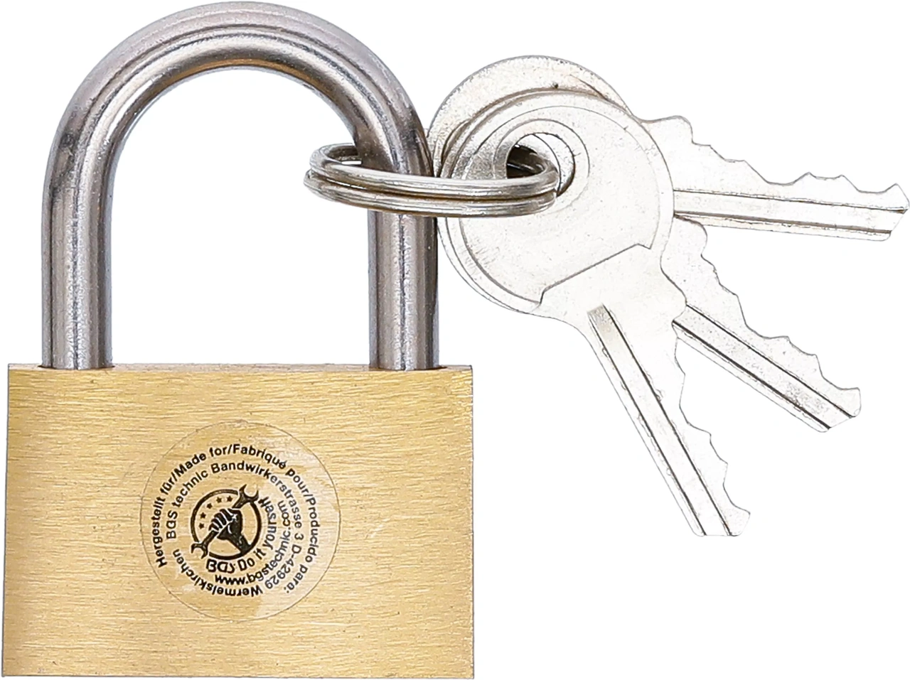 Hänglås Mässing | 30 mm