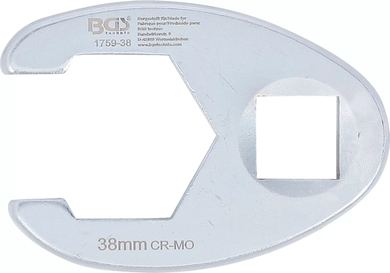 Kråkfotsnyckel | 20 mm (3/4") | 38 mm