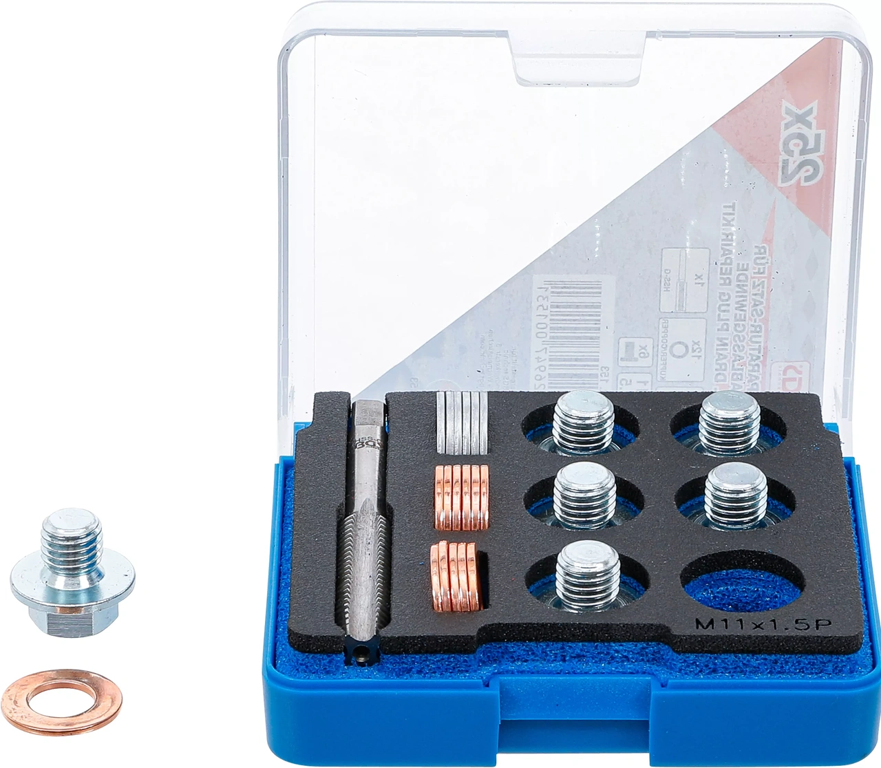Reparationssats för Oljepropp-Gänga | M11 x 1,5 mm