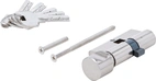 Säkerhetslåscylinder| med knopp | 60 mm