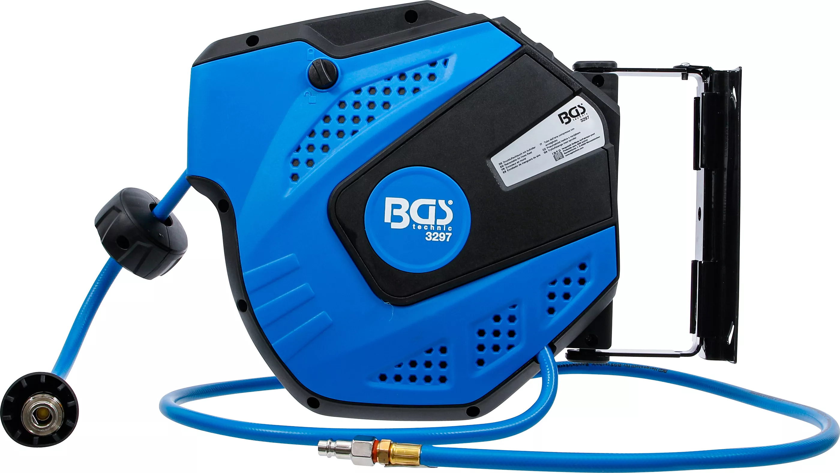 Slangvinda tryckluft automatisk