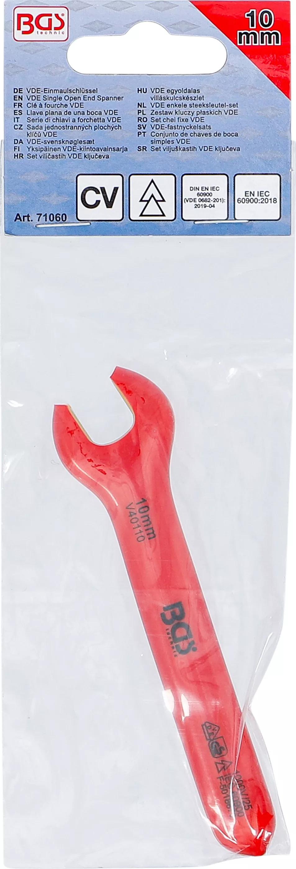 VDE-fastnyckelsats | 10 mm