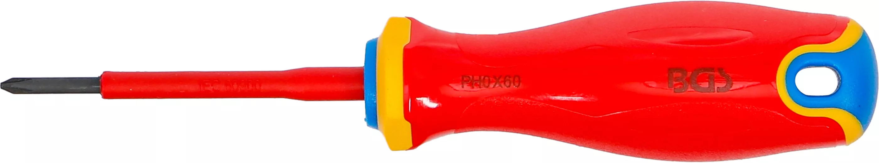 VDE Skruvmejsel PH extra tunn spets