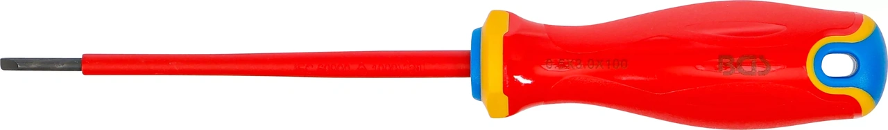 VDE-Skruvmejsel | Extra tunn spets | Spår 3 mm
