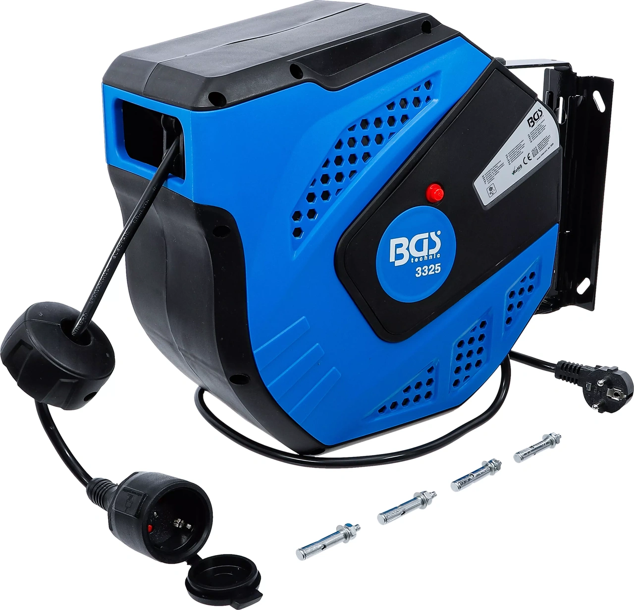 Vägg kabelvinda | 25 m