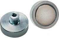 Magnet med gänga stl. 20x6/13,0mm, M4