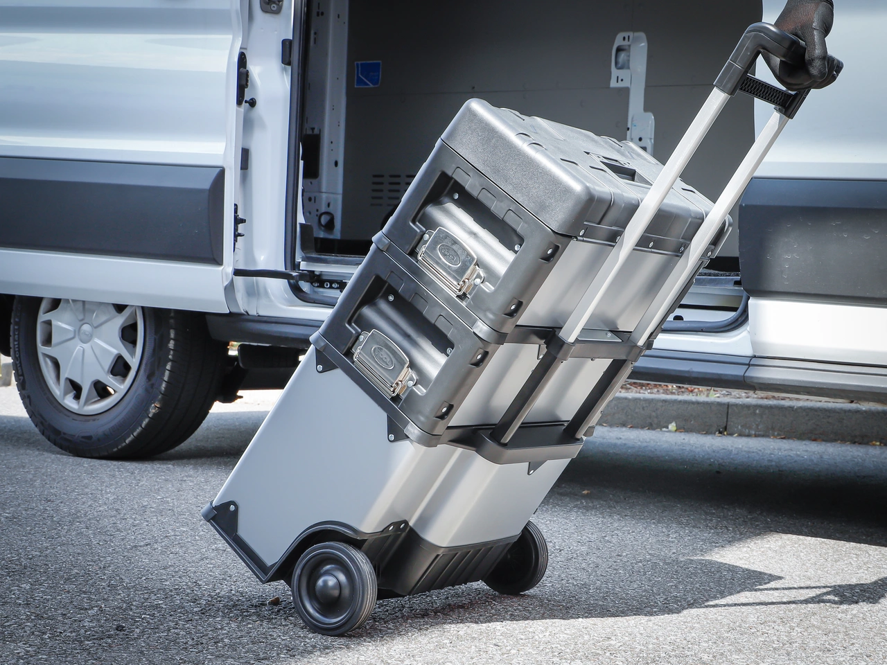 Monteringsvagn | Körbar | med 111 Verktyg