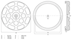 Gummiplattor | för lift | Ø 120 mm