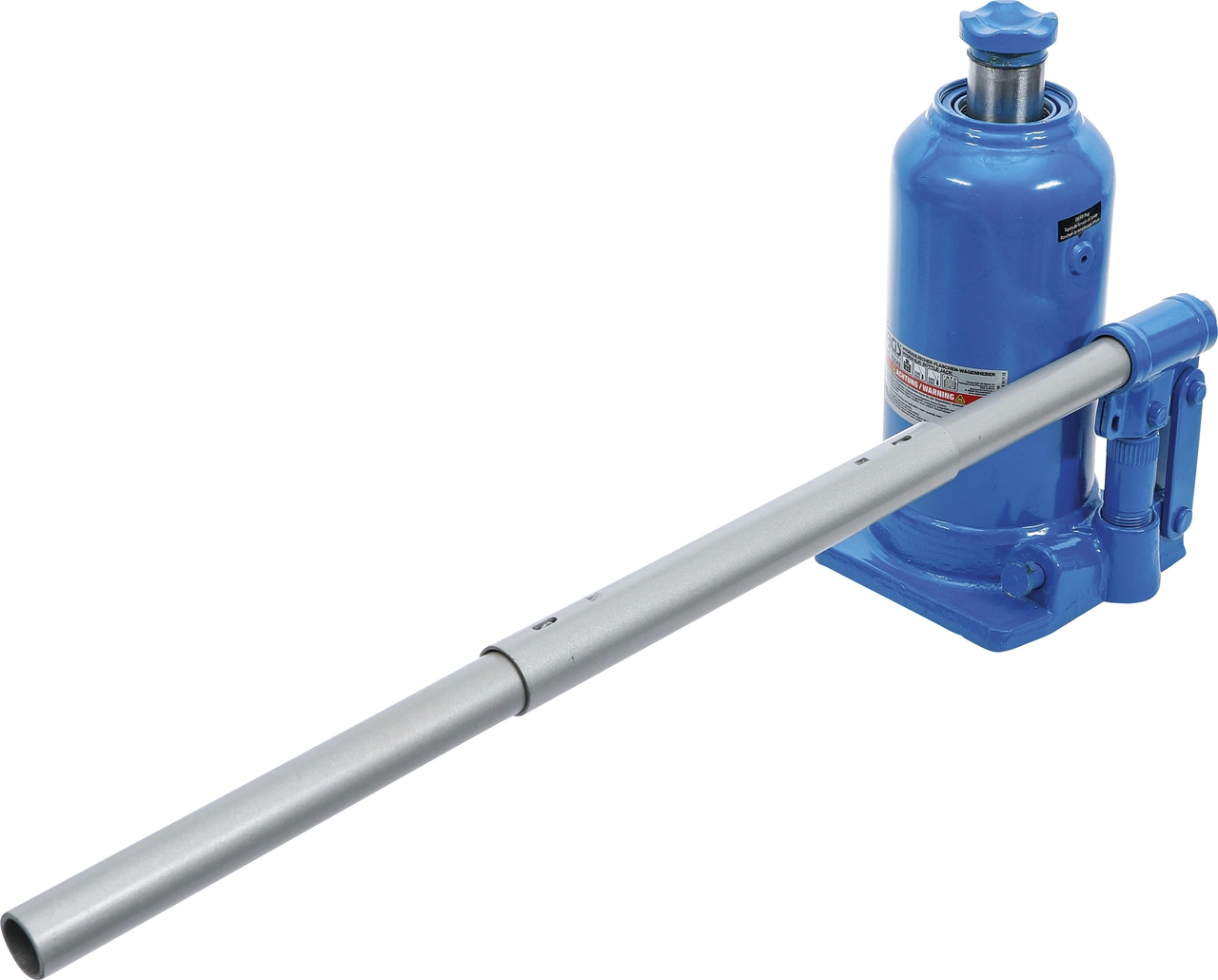 Hydraulisk flaskdomkraft | Med dubbelkolv | 5 t