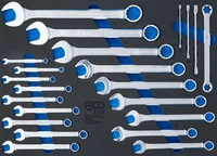 Verkstadsvagninlägg 3/3: U-ringnyckel och E-Profil-Nyckel | 22 delar