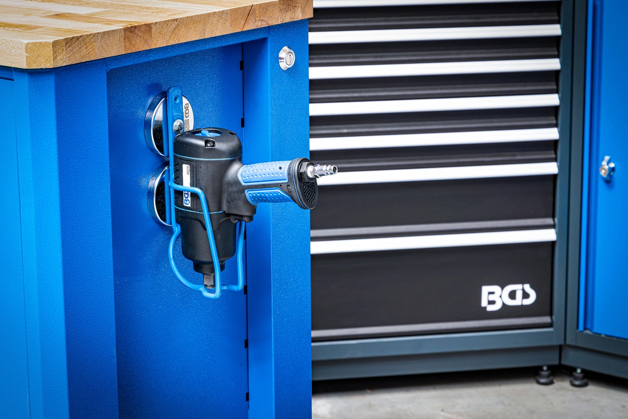 Magnetisk hållare | för tryckluft-mutterdragare