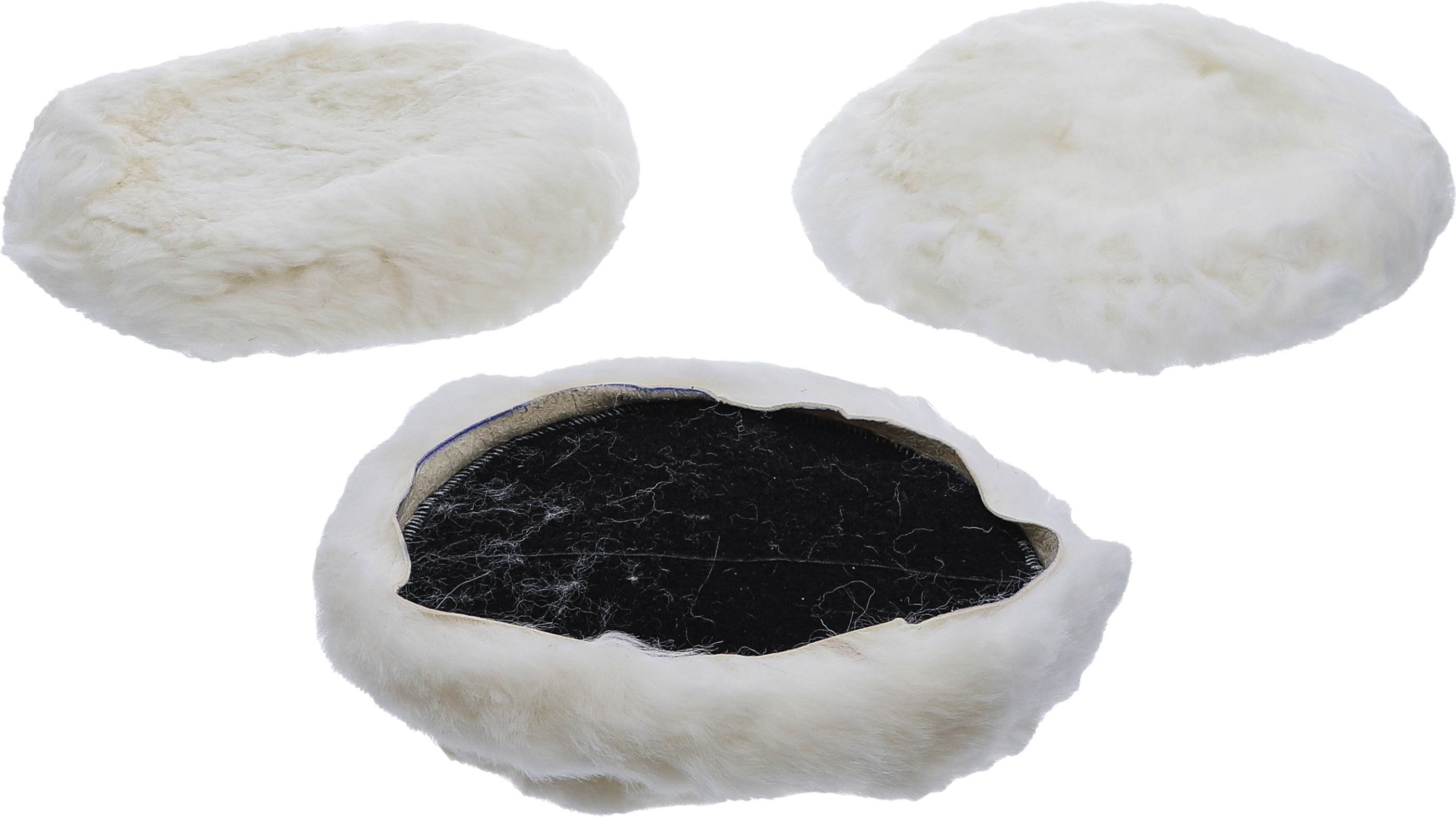 Polerhättor | Ø 180 mm | 3 delar | för BGS 9337