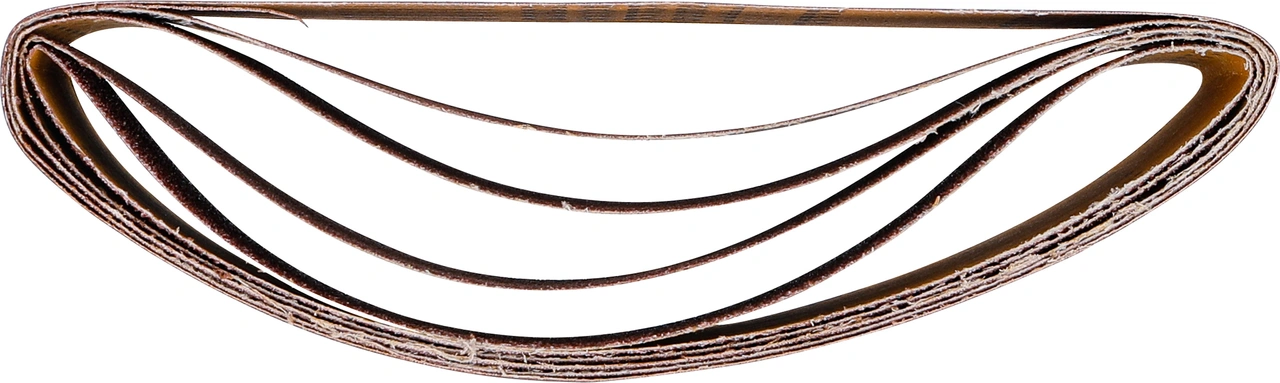 Slipband-sats | för bandslip | 75 x 533 mm | K 40 - 60 - 80 - 120 - 240 | 5 delar