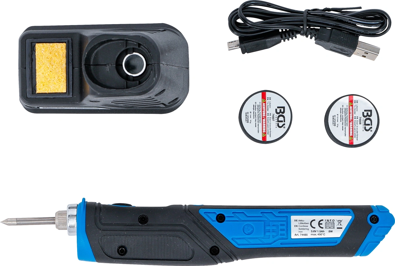 Sladdlös lödkolv | 8 W | med laddningsstation